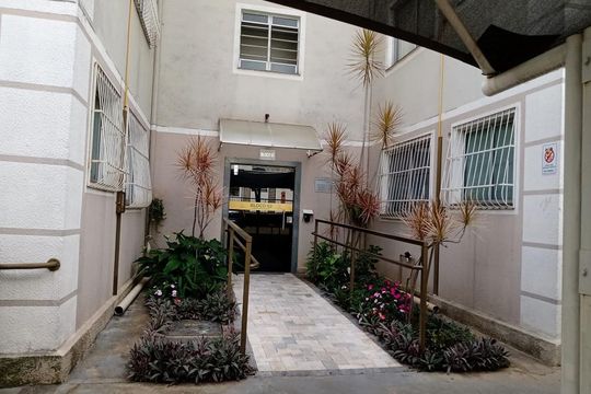 Área externa de apartamento à venda com 2 quartos, 55m² em Fonte Grande, Contagem