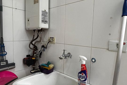Área de Serviço de casa à venda com 3 quartos, 180m² em Vila Alzira, Santo André