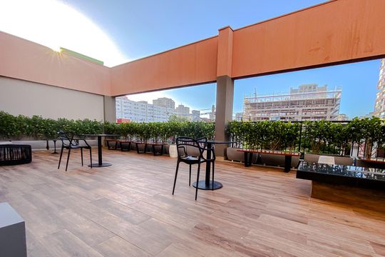 Área comum de kitnet/studio para alugar com 1 quarto, 29m² em Vila Mariana, São Paulo