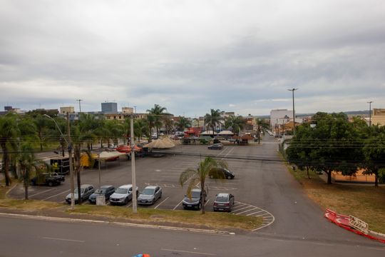 Vista do Quarto de apartamento para alugar com 1 quarto, 37m² em Riacho Fundo I, Brasília