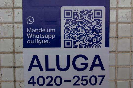 Placa de apartamento para alugar com 1 quarto, 37m² em Riacho Fundo I, Brasília