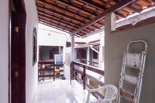 Varanda de casa para alugar com 1 quarto, 40m² em Laranjal, São Gonçalo
