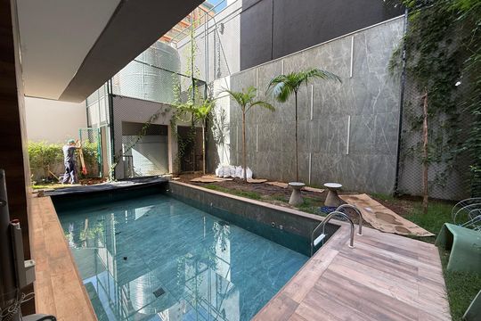 Área comum - Piscina de kitnet/studio para alugar com 1 quarto, 31m² em Vila Buarque, São Paulo