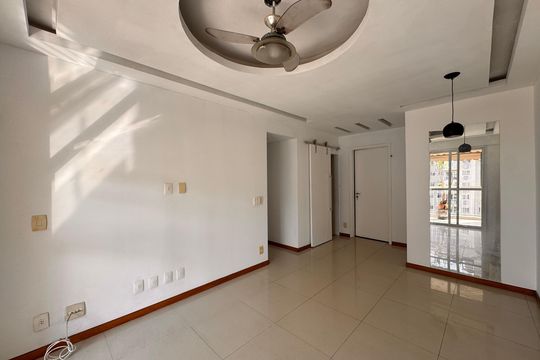 Sala de apartamento à venda com 3 quartos, 78m² em Recreio dos Bandeirantes, Rio de Janeiro