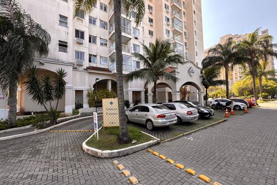 Fachada de apartamento à venda com 3 quartos, 78m² em Recreio dos Bandeirantes, Rio de Janeiro