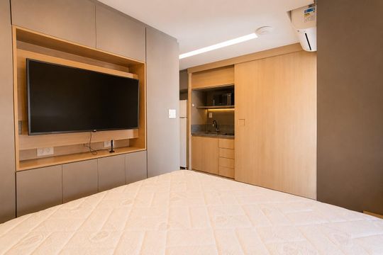Dormitório de kitnet/studio para alugar com 1 quarto, 20m² em Bela Vista, São Paulo