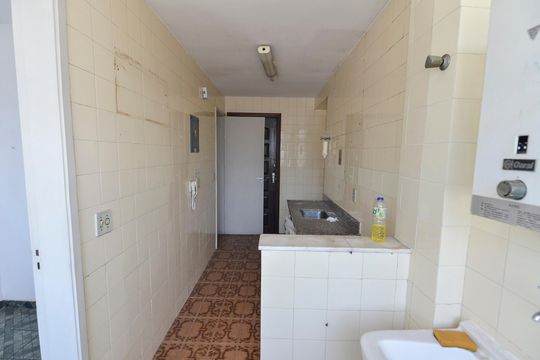 Área de Serviço de apartamento para alugar com 2 quartos, 53m² em Rio Comprido, Rio de Janeiro