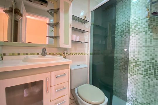 Banheiro da Suíte de apartamento para alugar com 2 quartos, 78m² em Cachambi, Rio de Janeiro