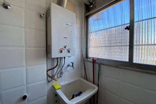 Área de serviço de apartamento para alugar com 2 quartos, 78m² em Cachambi, Rio de Janeiro