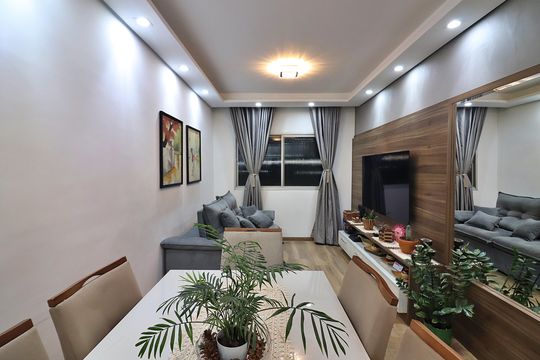 Sala  de apartamento à venda com 2 quartos, 68m² em Chácara Sergipe, São Bernardo do Campo