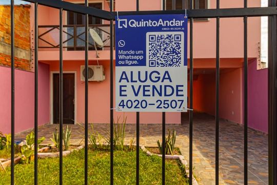 Fachada/placa de casa à venda com 4 quartos, 240m² em Harmonia, Canoas