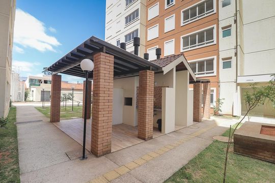 Área comum - Churrasqueira de apartamento à venda com 2 quartos, 50m² em Parque Santa Fé, Porto Alegre