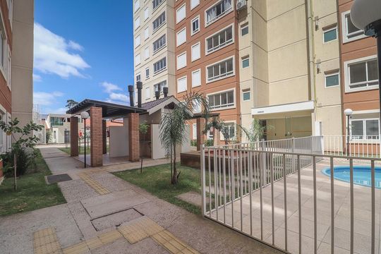 Área comum - Churrasqueira de apartamento à venda com 2 quartos, 50m² em Parque Santa Fé, Porto Alegre