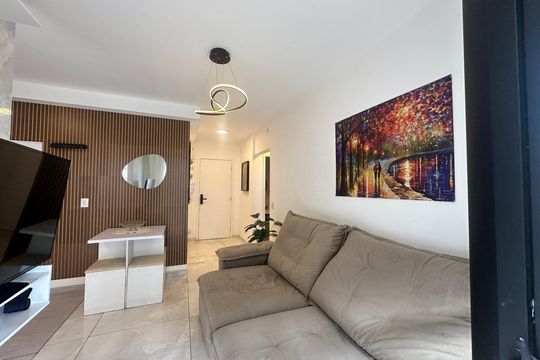 Sala de apartamento à venda com 2 quartos, 57m² em Vila Sao Luiz (valparaizo), Barueri