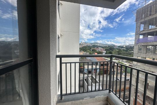 Varanda da Sala de apartamento à venda com 2 quartos, 57m² em Vila Sao Luiz (valparaizo), Barueri