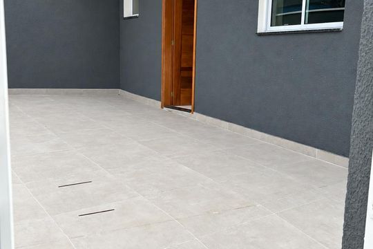 Área externa de casa à venda com 2 quartos, 72m² em Vila Helena, Santo André
