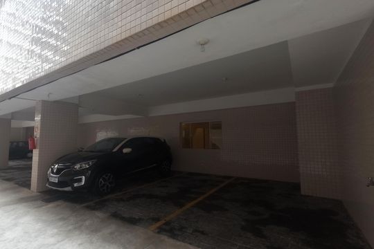 Área Comum - Garagem Priovativa (2 vagas) de apartamento para alugar com 4 quartos, 230m² em Ponta da Praia, Santos