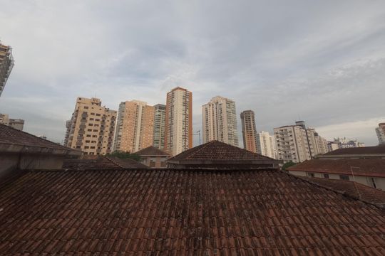 Vista da Área de Serviço de apartamento para alugar com 4 quartos, 230m² em Ponta da Praia, Santos