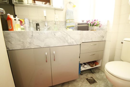 banheiro 2 de apartamento à venda com 3 quartos, 78m² em União, Belo Horizonte