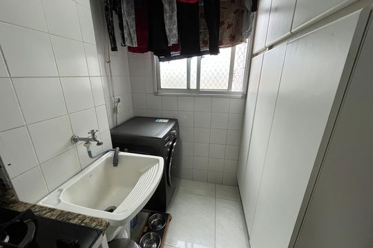 Área de Serviço de apartamento à venda com 3 quartos, 56m² em Jardim Centenario, São Paulo