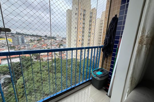 Sacada de apartamento à venda com 3 quartos, 56m² em Jardim Centenario, São Paulo