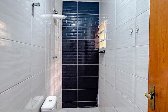 Banheiro de apartamento para alugar com 1 quarto, 45m² em Vila Formosa, São Paulo