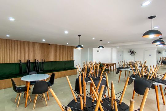 Área comum de apartamento para alugar com 2 quartos, 50m² em Burgo Paulista, São Paulo
