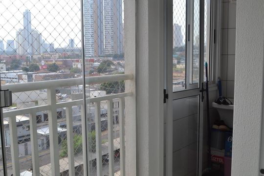 Sacada de apartamento à venda com 2 quartos, 58m² em Jardim Atlântico, Goiânia