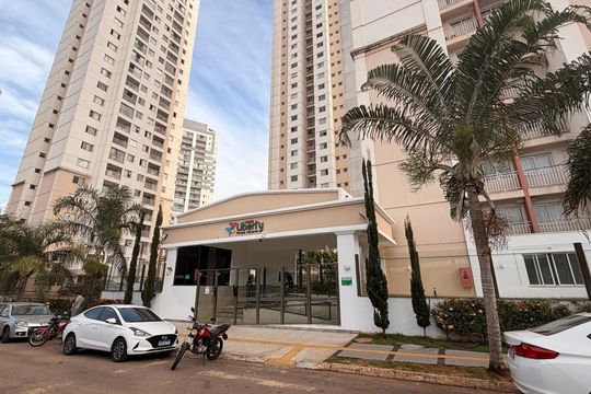 Fachada do Prédio de apartamento à venda com 2 quartos, 58m² em Jardim Atlântico, Goiânia