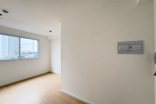 Cozinha de kitnet/studio para alugar com 1 quarto, 17m² em Freguesia do Ó, São Paulo