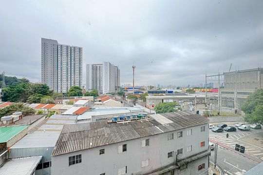 Vista de kitnet/studio para alugar com 1 quarto, 17m² em Freguesia do Ó, São Paulo
