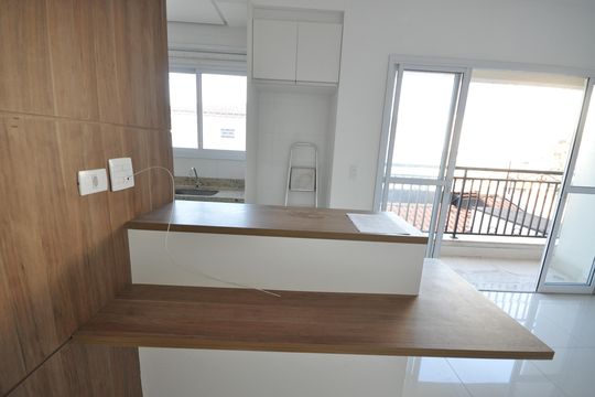 Cozinha de apartamento para alugar com 1 quarto, 42m² em Vila Guilherme, São Paulo