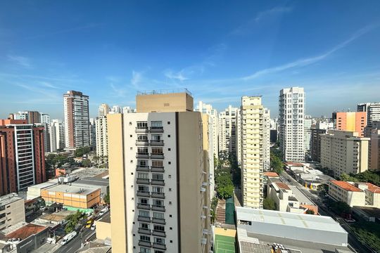 Vista de apartamento à venda com 2 quartos, 61m² em Planalto Paulista, São Paulo