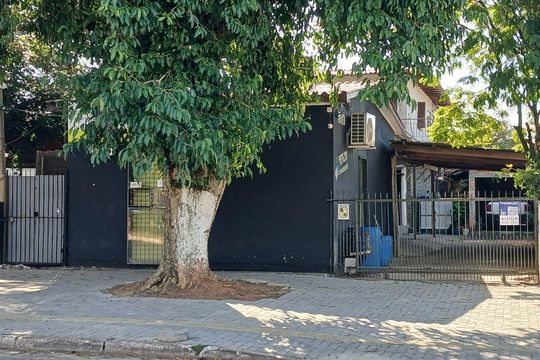Fachada/Placa de apartamento para alugar com 2 quartos, 55m² em Niterói, Canoas
