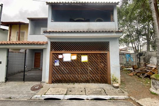 Fachada de casa à venda com 3 quartos, 190m² em Jardim Virginia Bianca, São Paulo