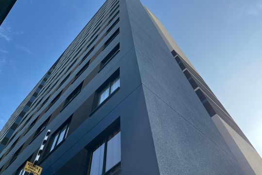 Fachada do Prédio de kitnet/studio para alugar com 1 quarto, 25m² em Barra Funda, São Paulo