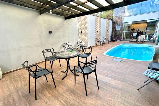 Área comum - Piscina de casa para alugar com 2 quartos, 300m² em Jardim Alice, Guarulhos