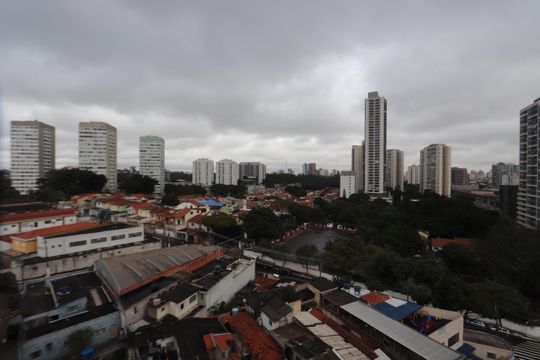 Vista da Sacada de apartamento à venda com 2 quartos, 37m² em Vila Independencia, São Paulo