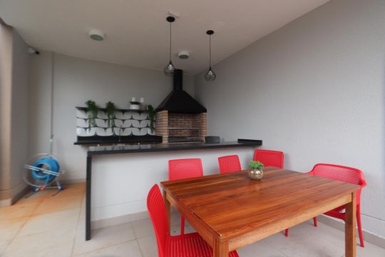 Área comum - Churrasqueira de apartamento à venda com 1 quarto, 33m² em Vila Independencia, São Paulo