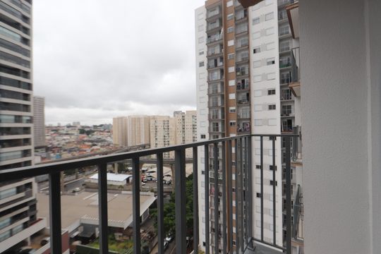 Sacada de apartamento à venda com 1 quarto, 33m² em Vila Independencia, São Paulo
