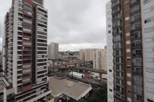 Vista da Sacada de apartamento à venda com 2 quartos, 37m² em Vila Independencia, São Paulo