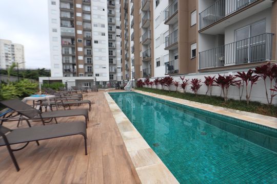 Área comum - Piscina de apartamento à venda com 2 quartos, 37m² em Vila Independencia, São Paulo