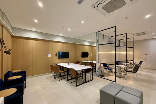 Coworking de kitnet/studio à venda com 1 quarto, 27m² em Santo Amaro, São Paulo