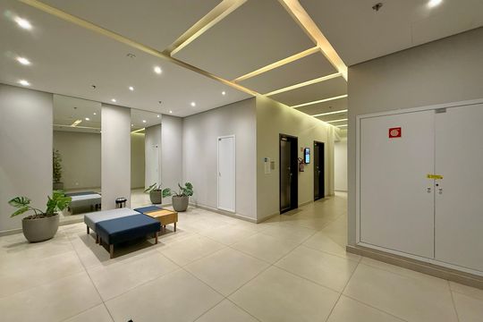 Hall Social Bloco de kitnet/studio à venda com 1 quarto, 27m² em Santo Amaro, São Paulo