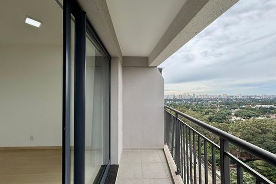 Sacada de kitnet/studio à venda com 1 quarto, 27m² em Santo Amaro, São Paulo