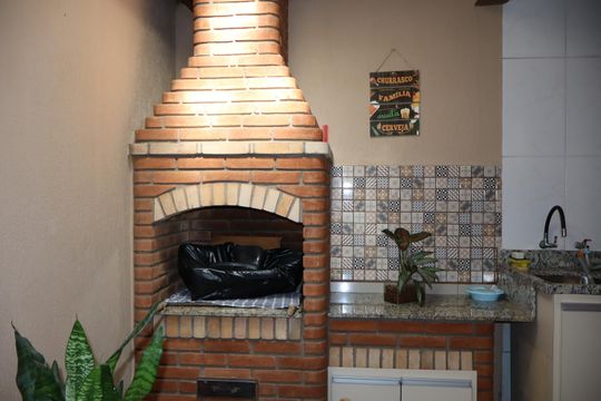 Gourmet e área de serviço de casa à venda com 3 quartos, 132m² em Jardim Vila Formosa, São Paulo
