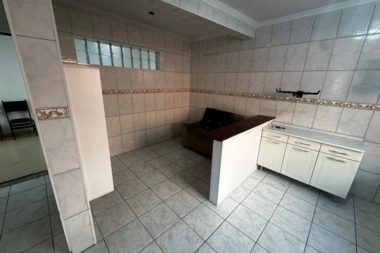 Sala/cozinha de casa para alugar com 1 quarto, 40m² em Vila Paulista, São Paulo