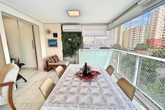 Sala de jantar de apartamento para alugar com 3 quartos, 92m² em Bosque da Saúde, São Paulo