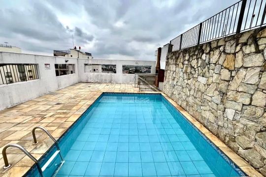 Área comum - Piscina de apartamento para alugar com 2 quartos, 55m² em Parque Jabaquara, São Paulo