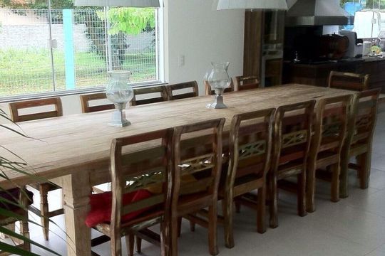 Área comum de casa para alugar com 5 quartos, 220m² em Barra da Lagoa, Florianópolis